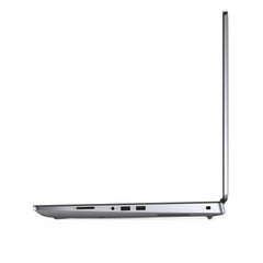 Dell Precision 7750 laptop — open lid view