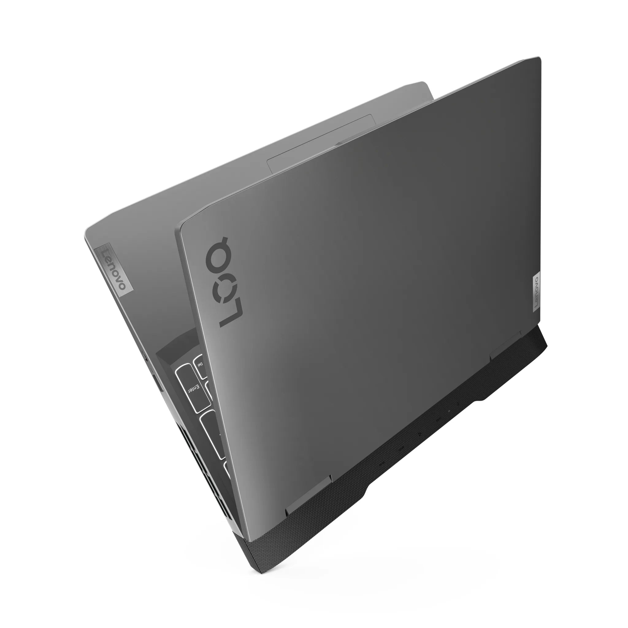 Lenovo LOQ 16IRH8 laptop — open lid view