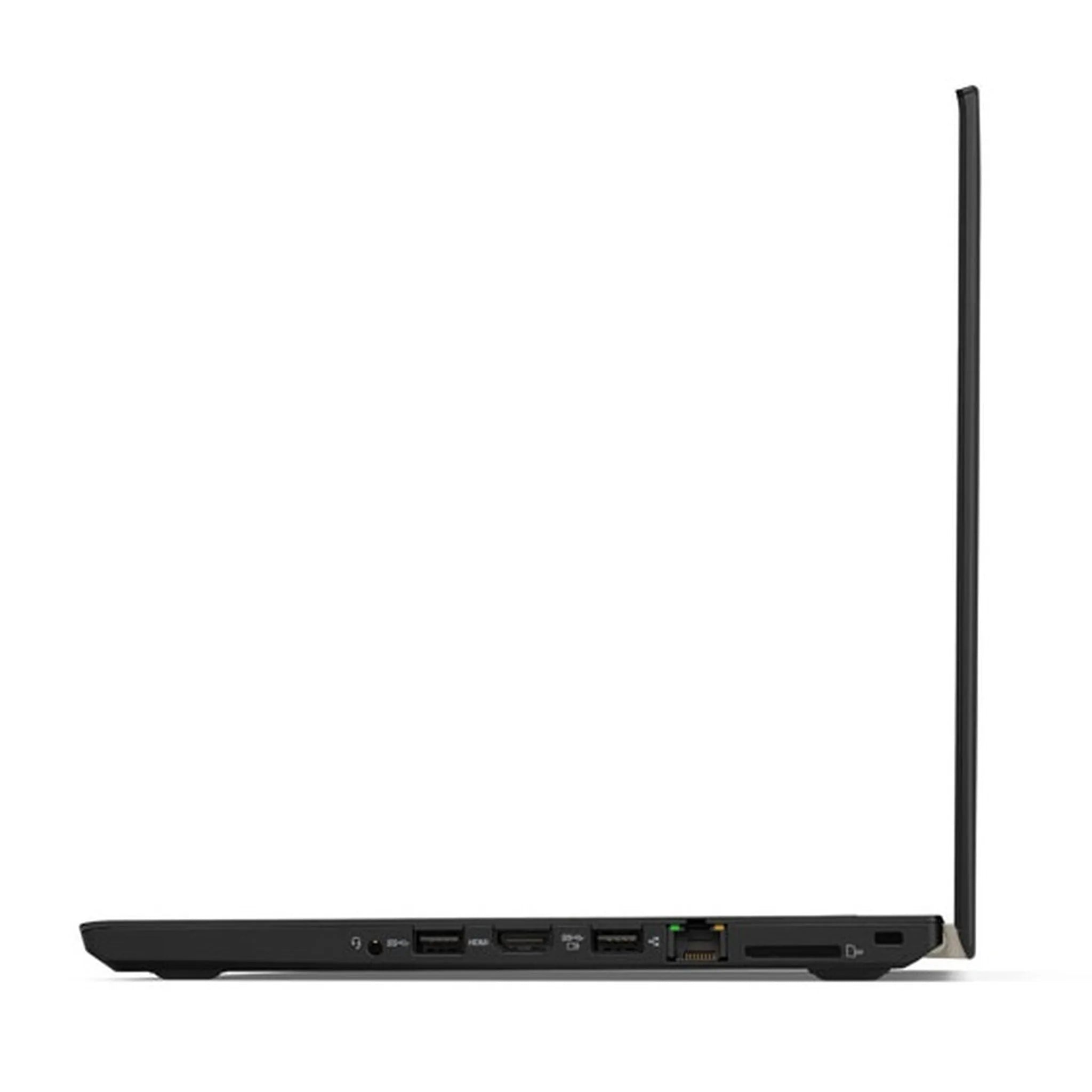 Lenovo T480 laptop — keyboard and trackpad