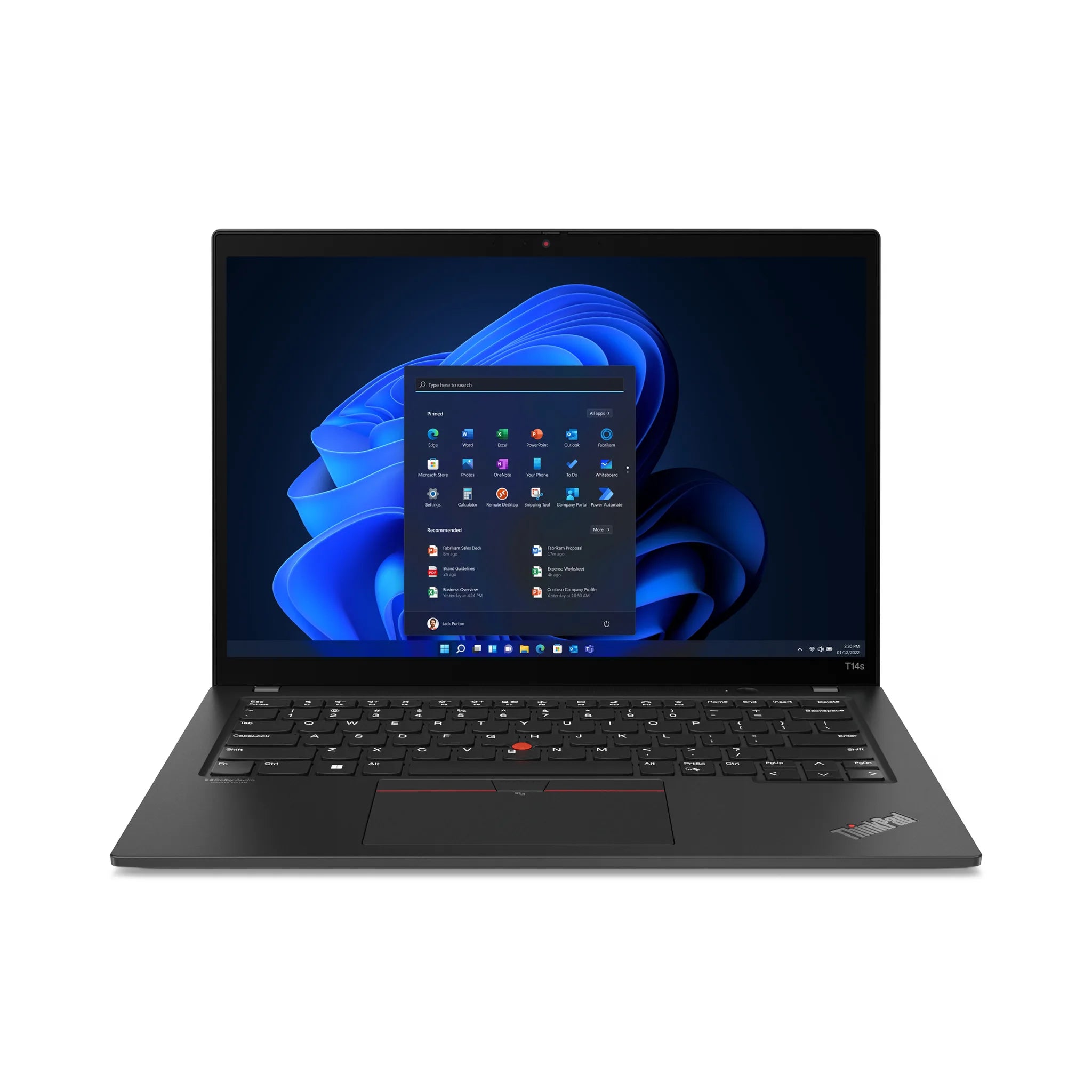 Lenovo ThinkPad T14s Gen 3 (Intel) refurbished laptop