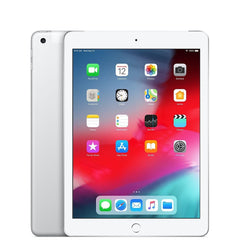 Apple iPad 6th Generation A10 Fusion 2GB 128 GB - Silver - Excellent Condition