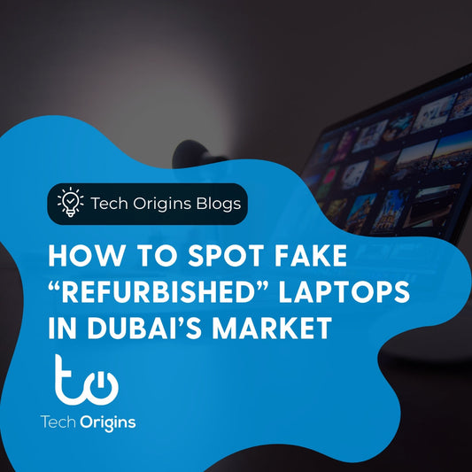 How to Spot Fake “Refurbished” Laptops in Dubai’s Market