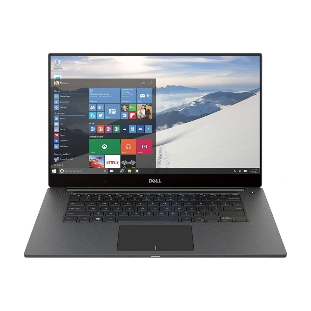 Dell XPS 15 9500 Core i7-10th Gen (4k display) 16GB 256GB SSD 15.6 Inch Touch 4GB GPU – Refurbished Laptop
