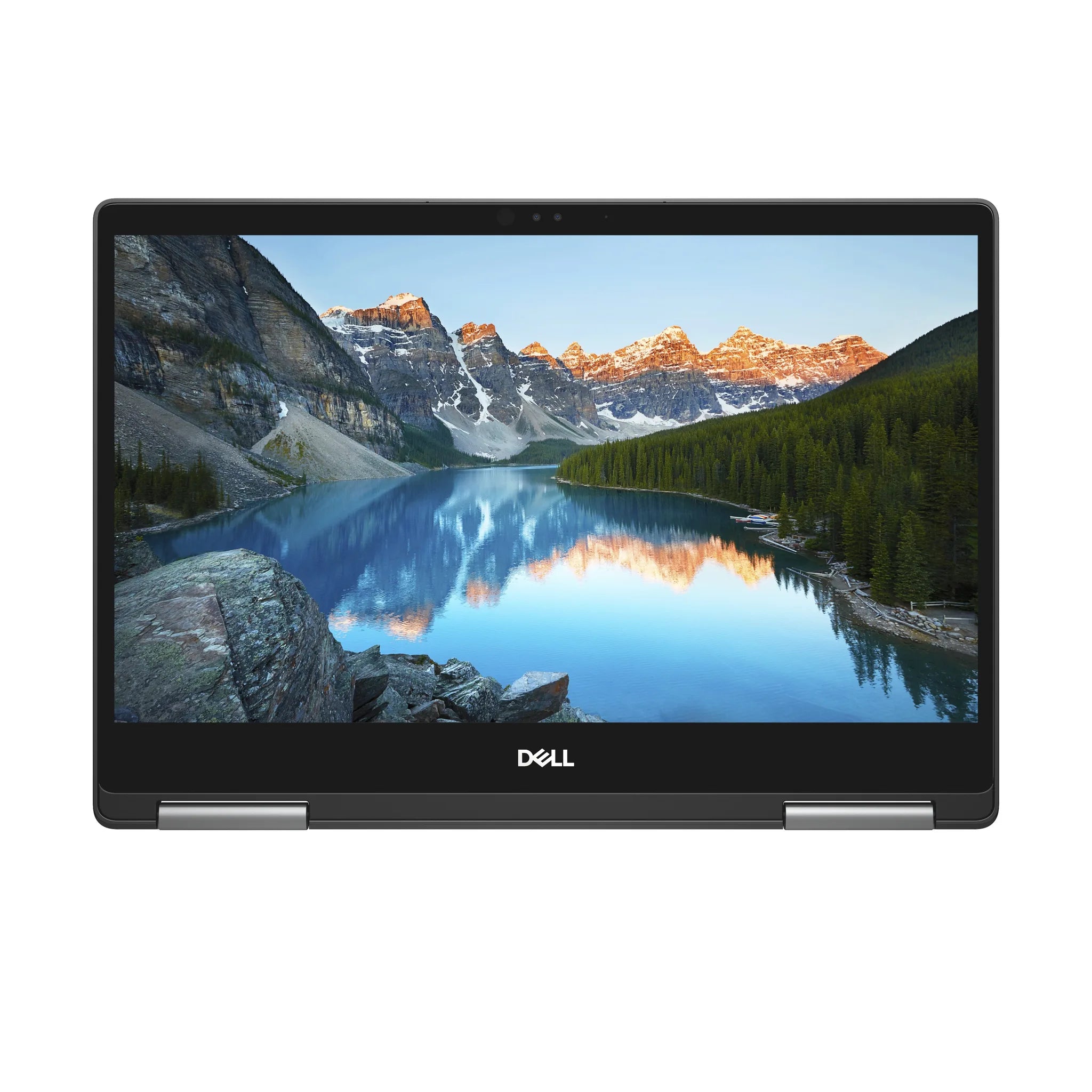 Dell Inspiron 7373 laptop — open lid view