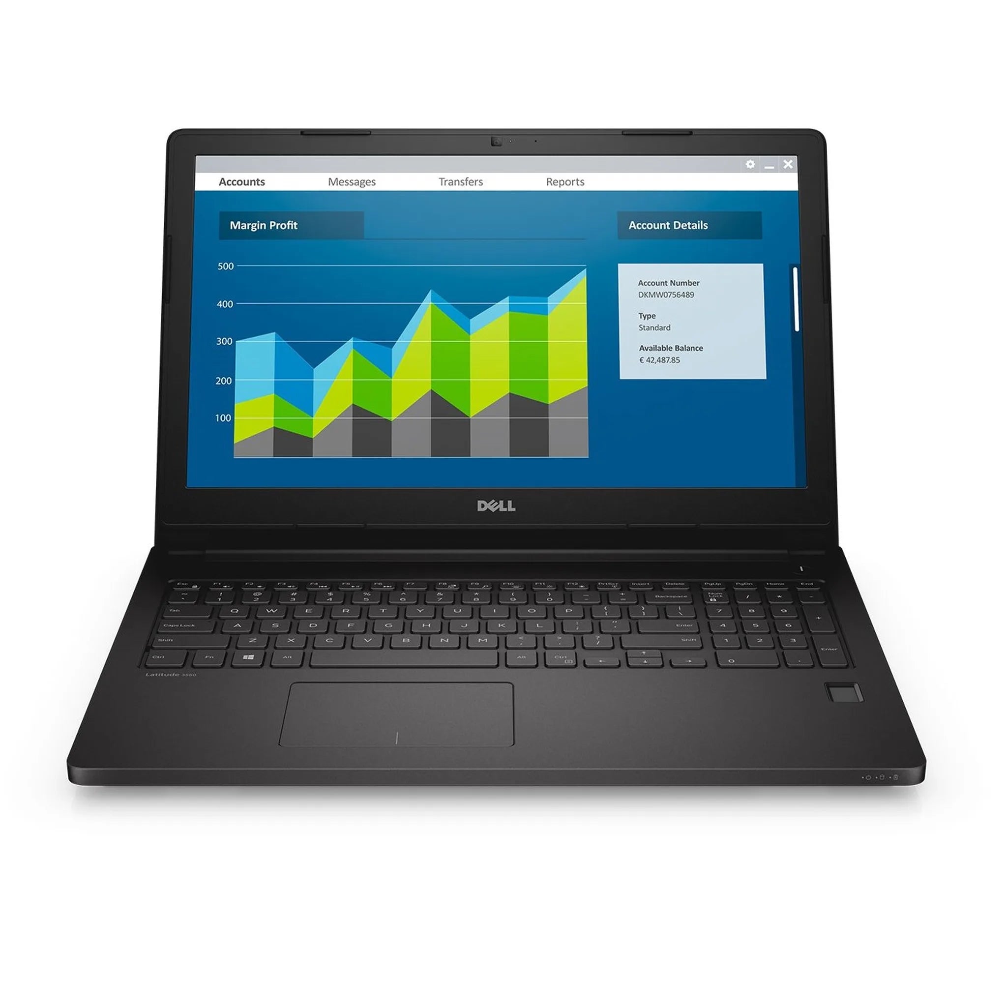 Dell Latitude 3570 laptop — bottom chassis