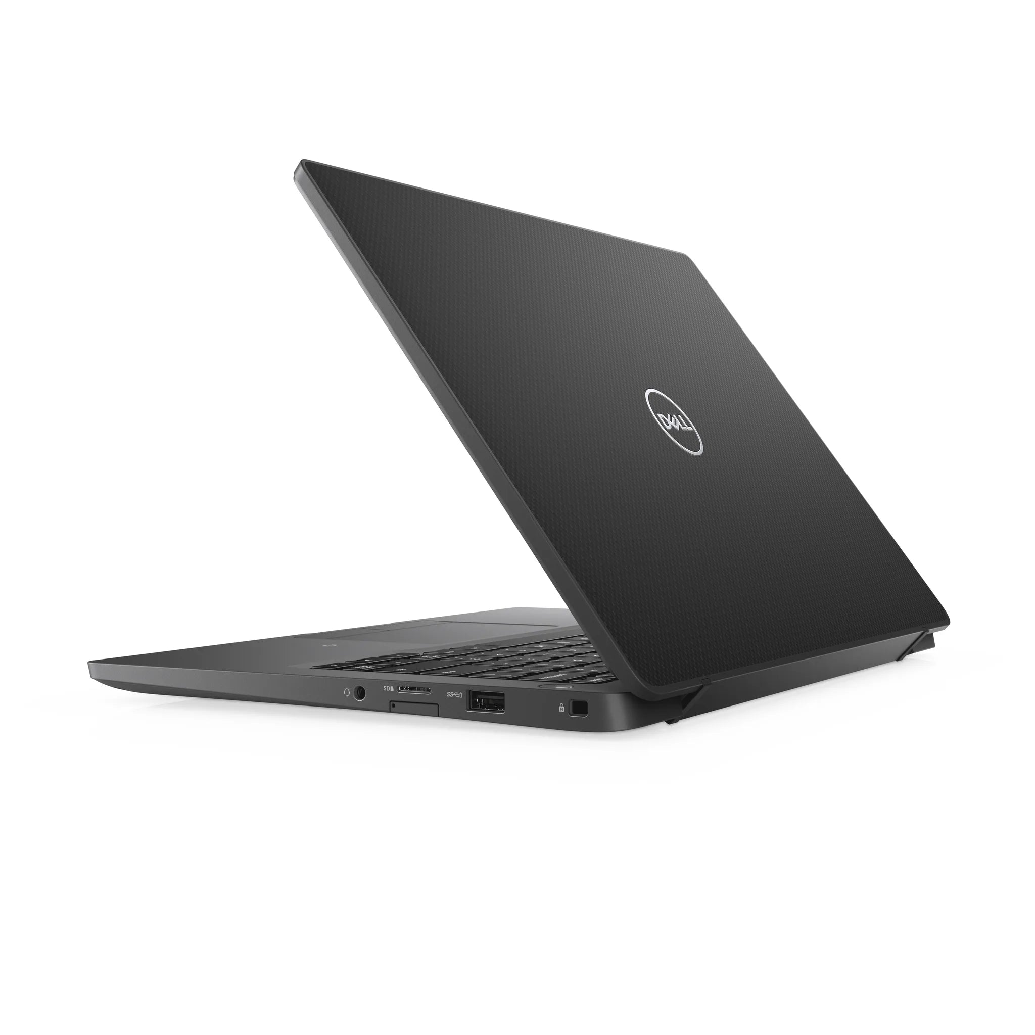 Dell Latitude 7300 laptop — keyboard and trackpad