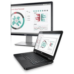 Dell Latitude E5440 laptop — keyboard and trackpad