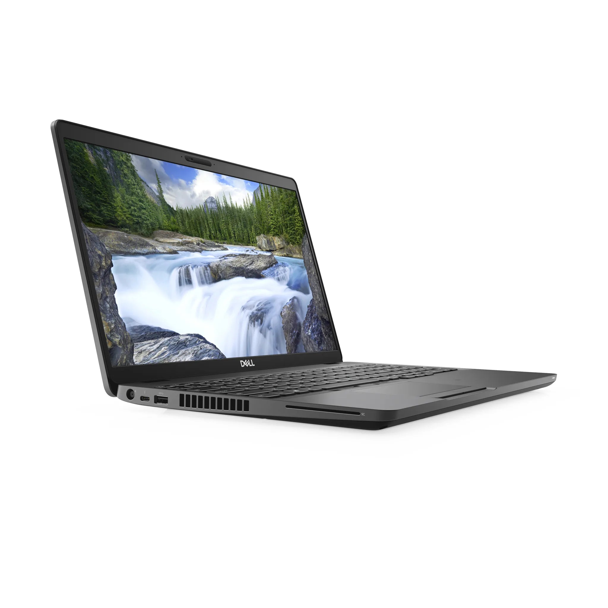 Dell Precision 3540 laptop — keyboard and trackpad