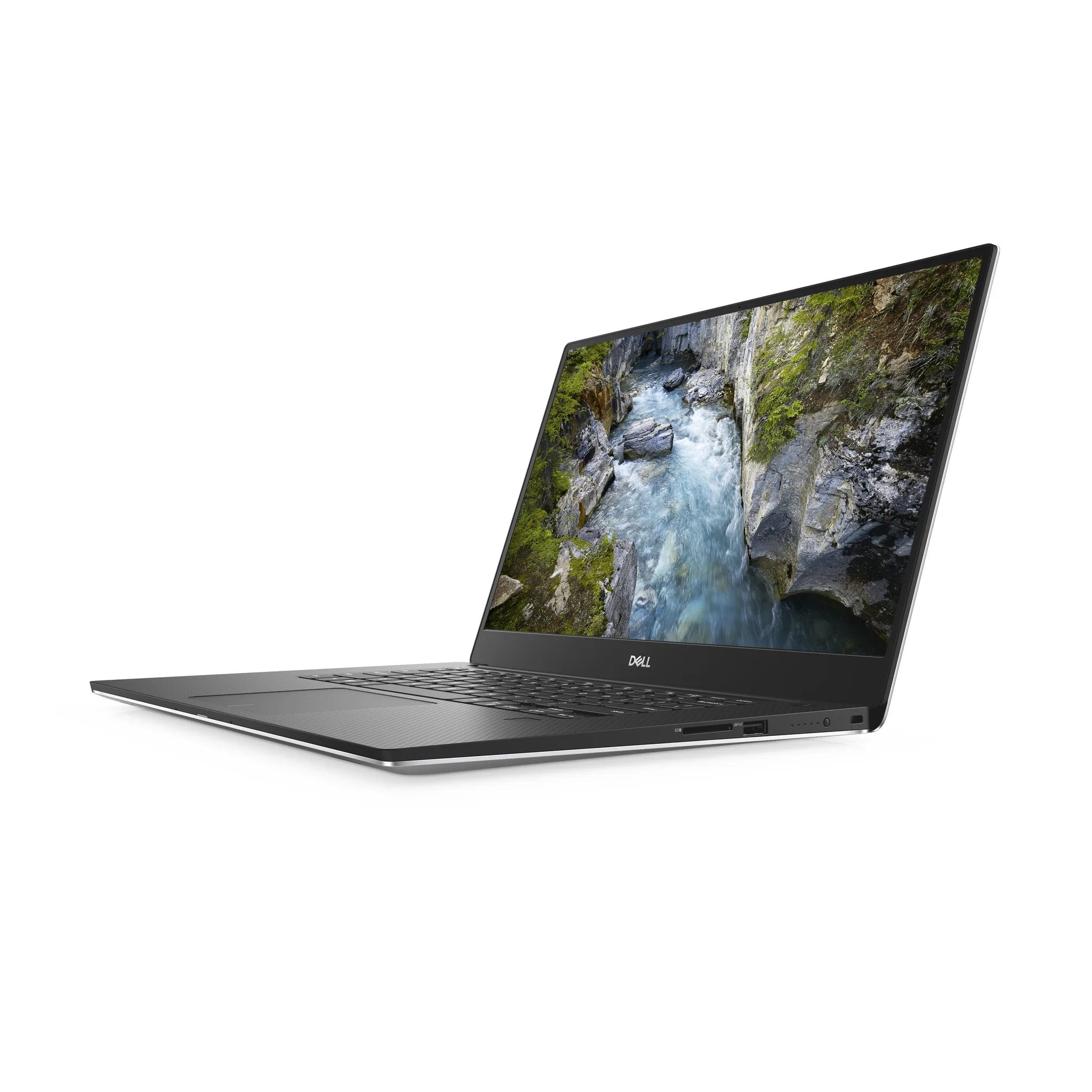 Dell Precision 5540 laptop — side view