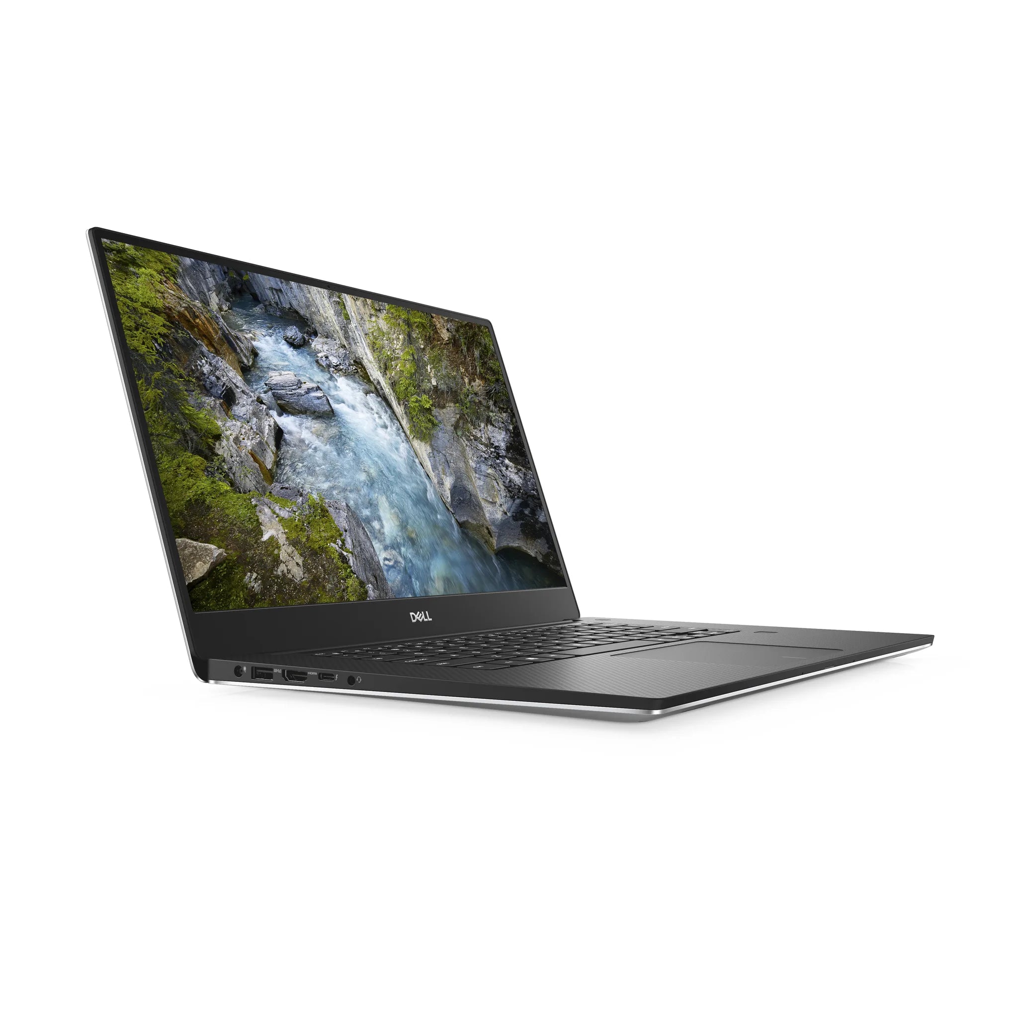 Dell Precision 5540 laptop — keyboard and trackpad