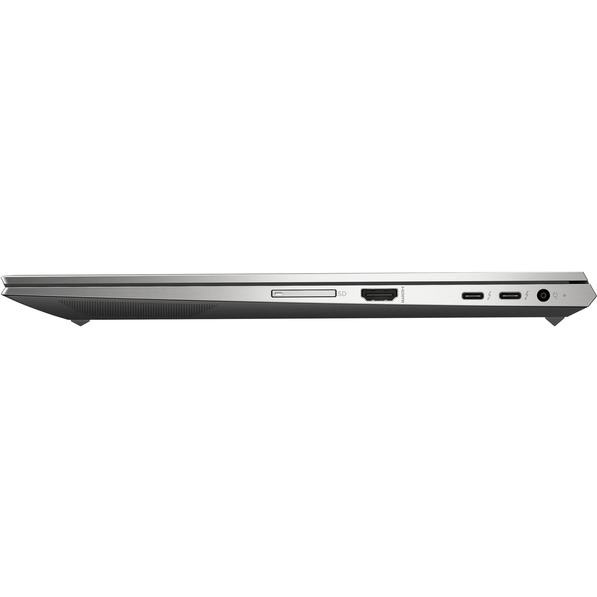Hp ZBook Studio G7 laptop — keyboard and trackpad