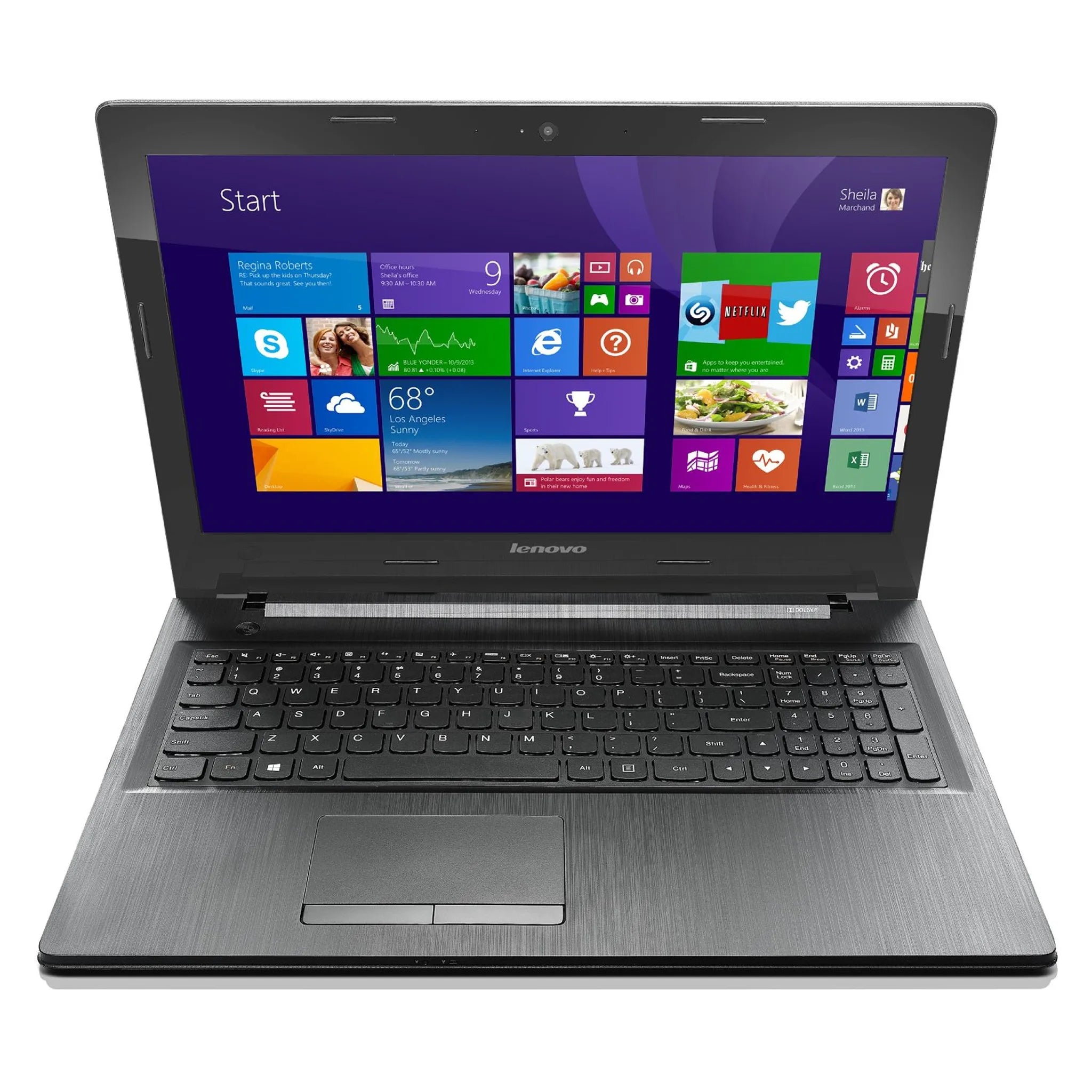 Lenovo G50-45 laptop — bottom chassis