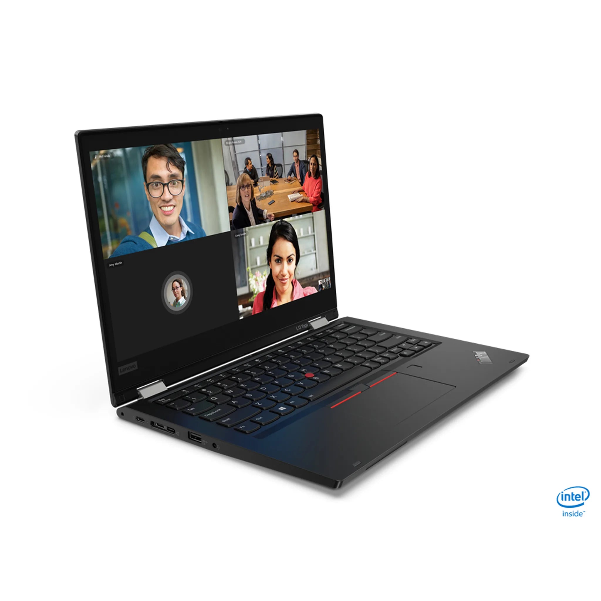 Lenovo L13 Yoga laptop — side view