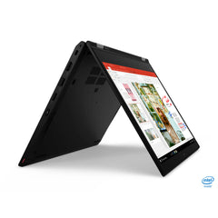 Lenovo L13 Yoga laptop — keyboard and trackpad