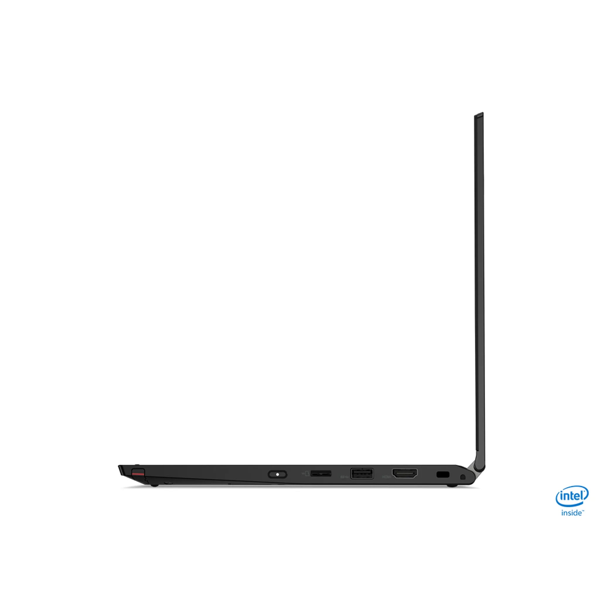 Lenovo L13 Yoga laptop — open lid view