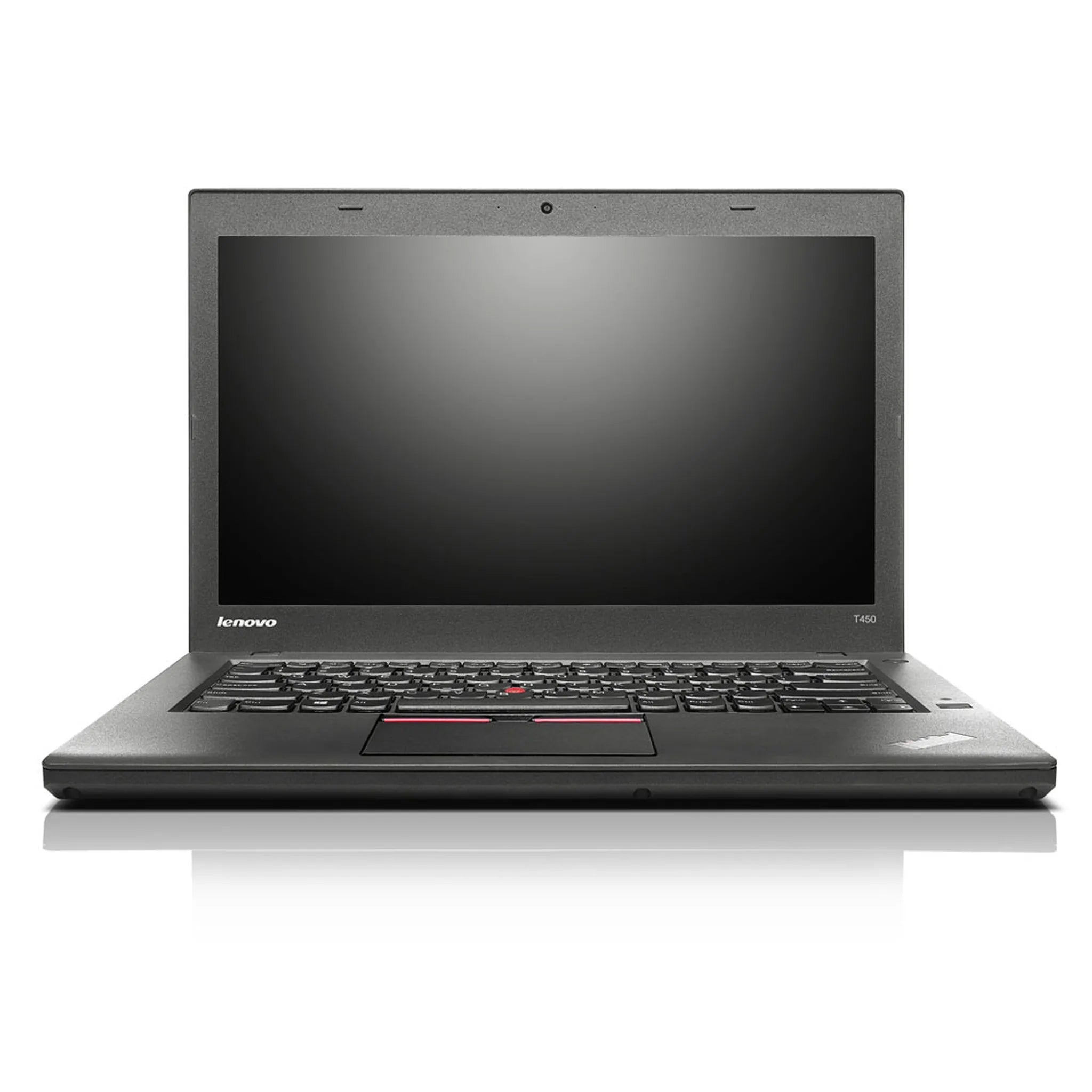 Lenovo T450 laptop — keyboard and trackpad