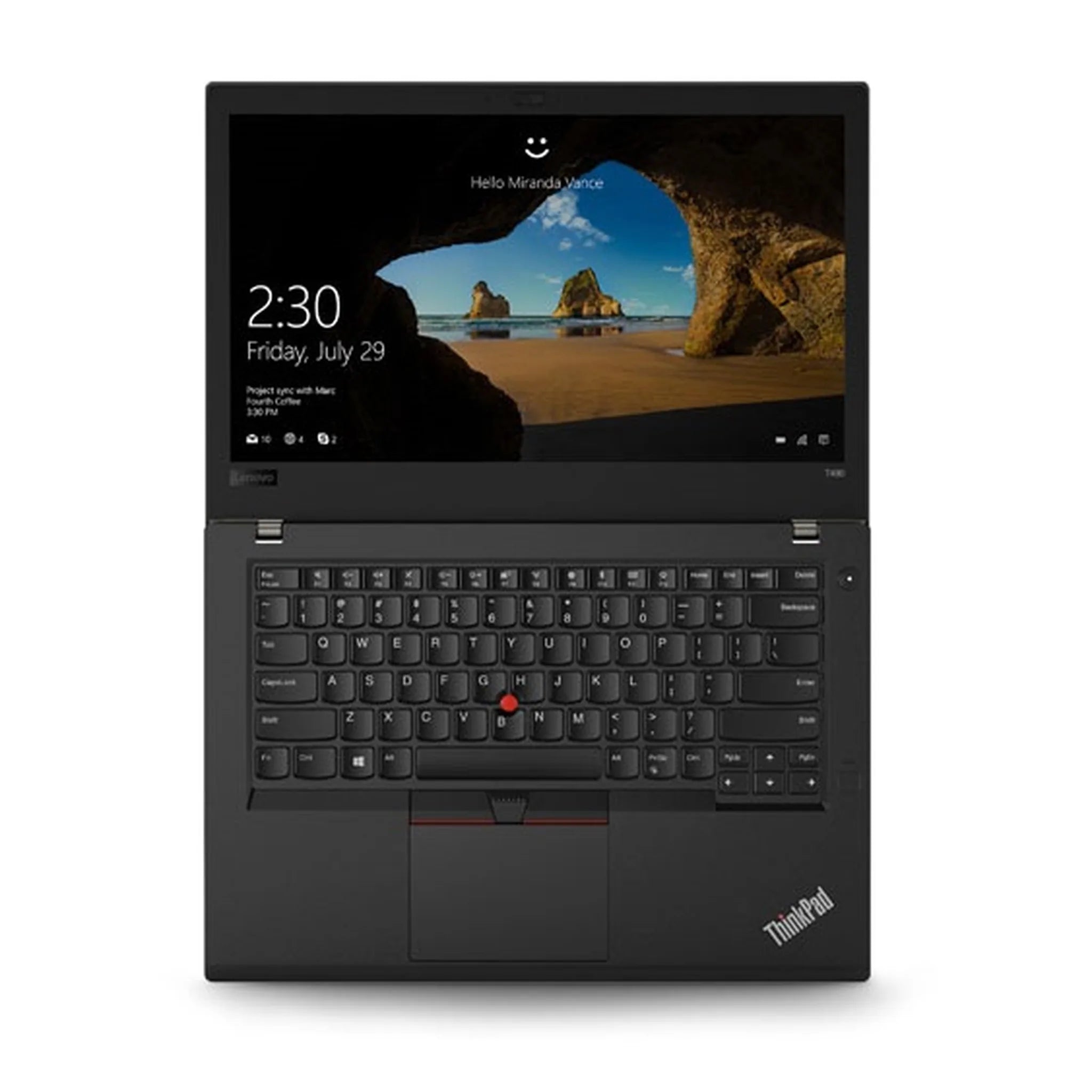 Lenovo T480 laptop — ports and connectivity