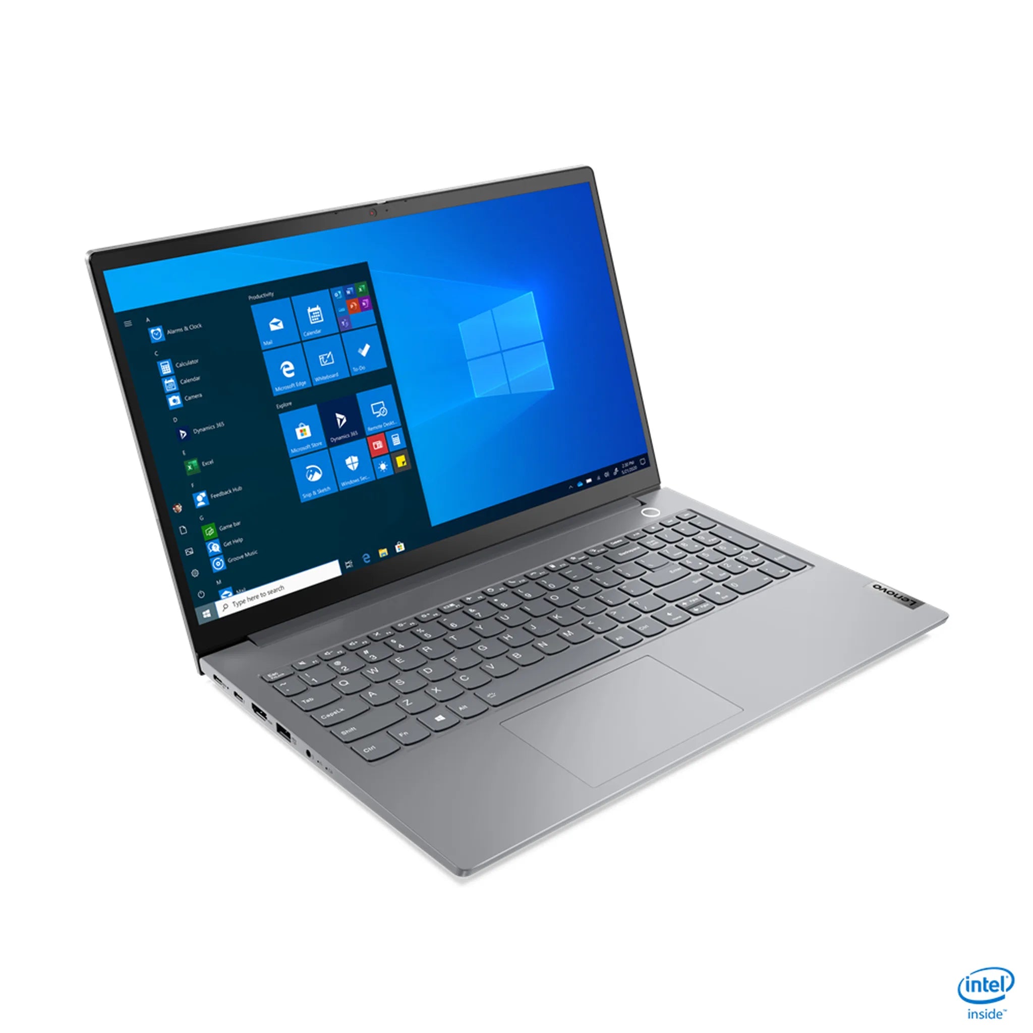 Lenovo ThinkBook 15 G2 ITL laptop — side view