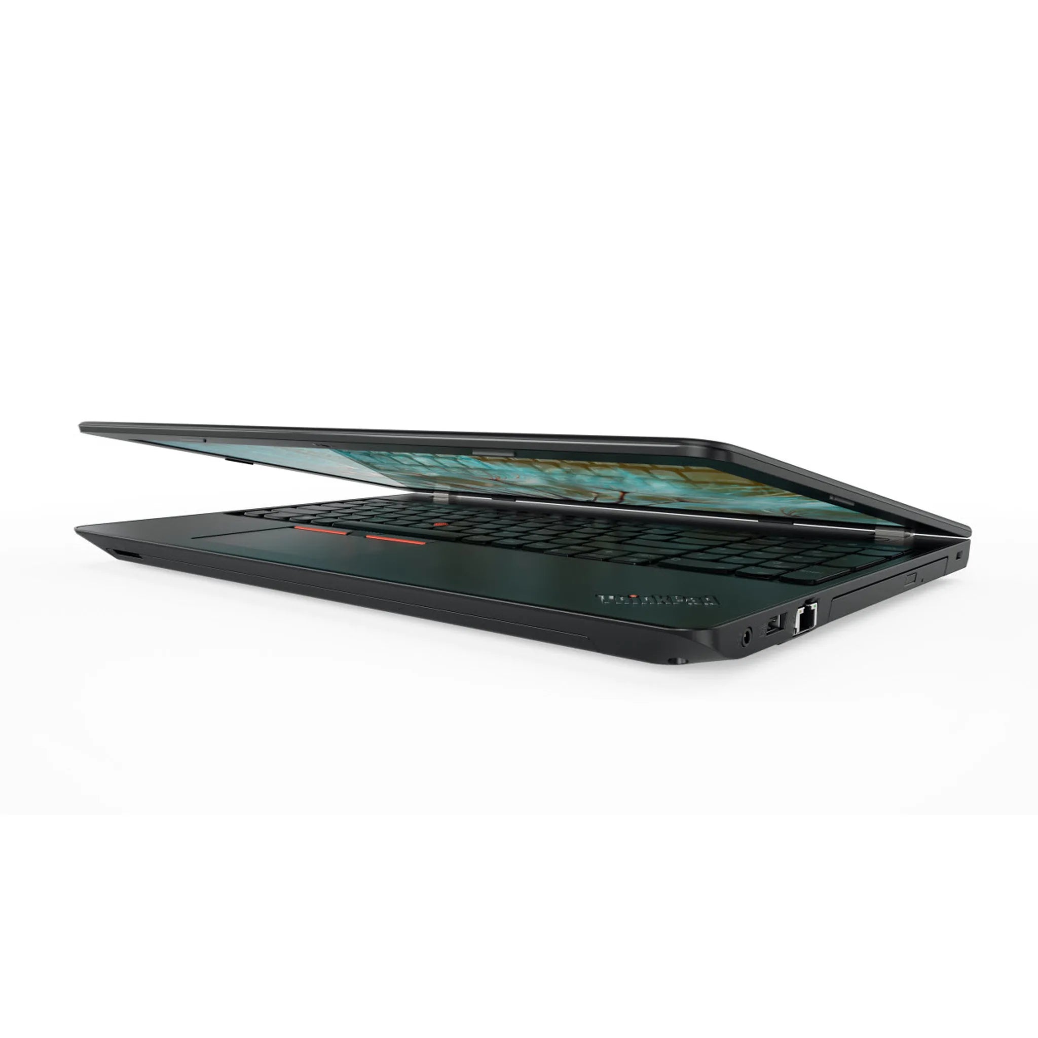 Lenovo ThinkPad E570 laptop — side view