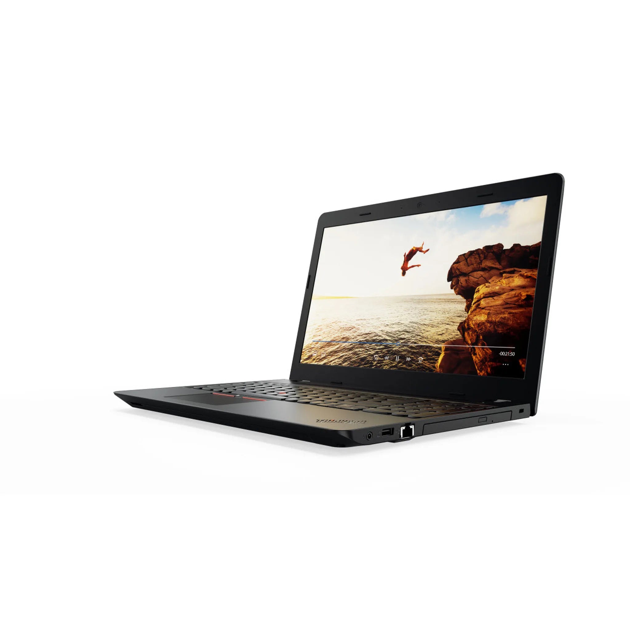 Lenovo ThinkPad E570 laptop — keyboard and trackpad