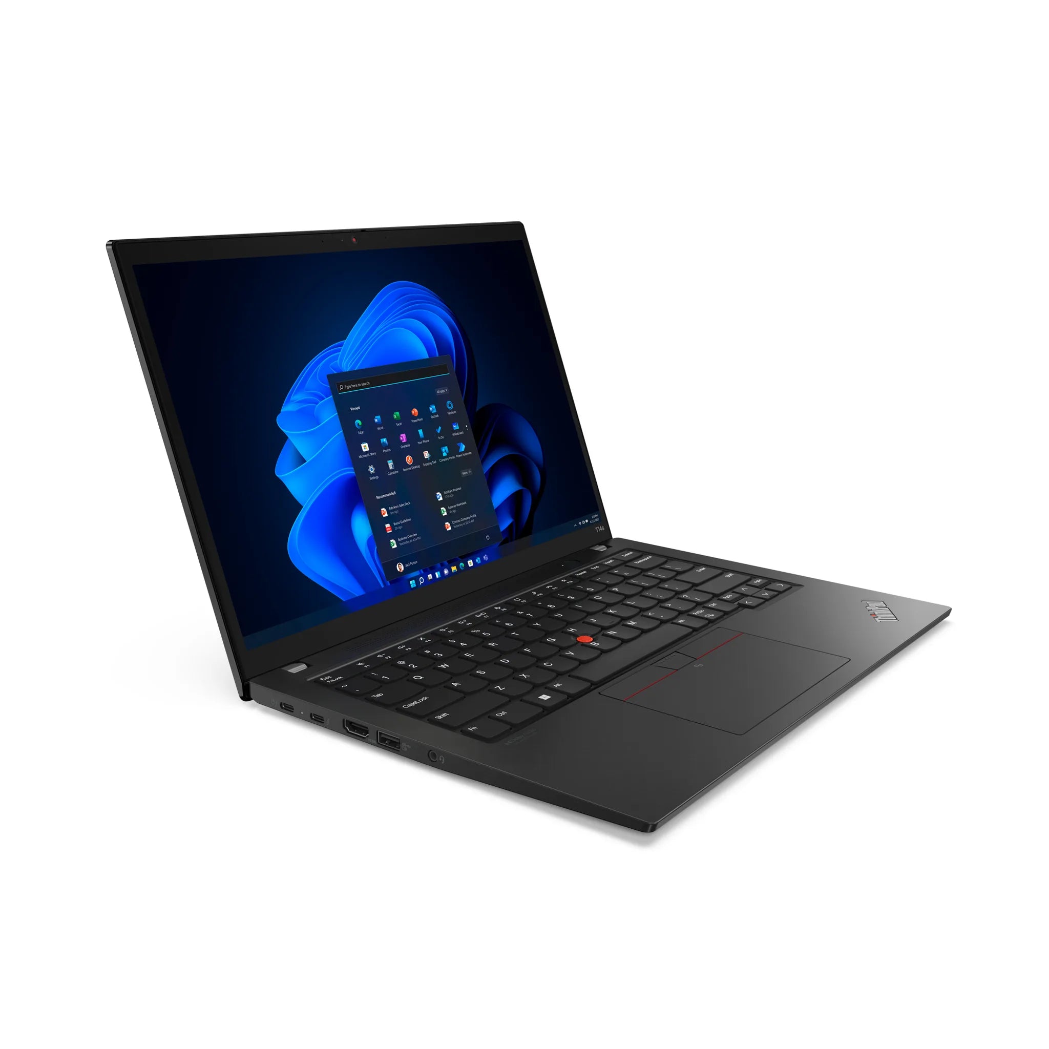 Lenovo ThinkPad T14s Gen 3 (Intel) laptop — ports and connectivity
