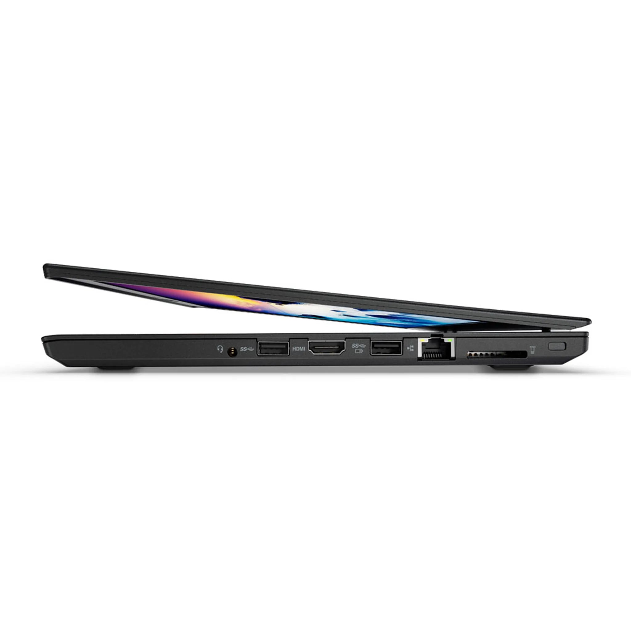 Lenovo ThinkPad T470 laptop — keyboard and trackpad