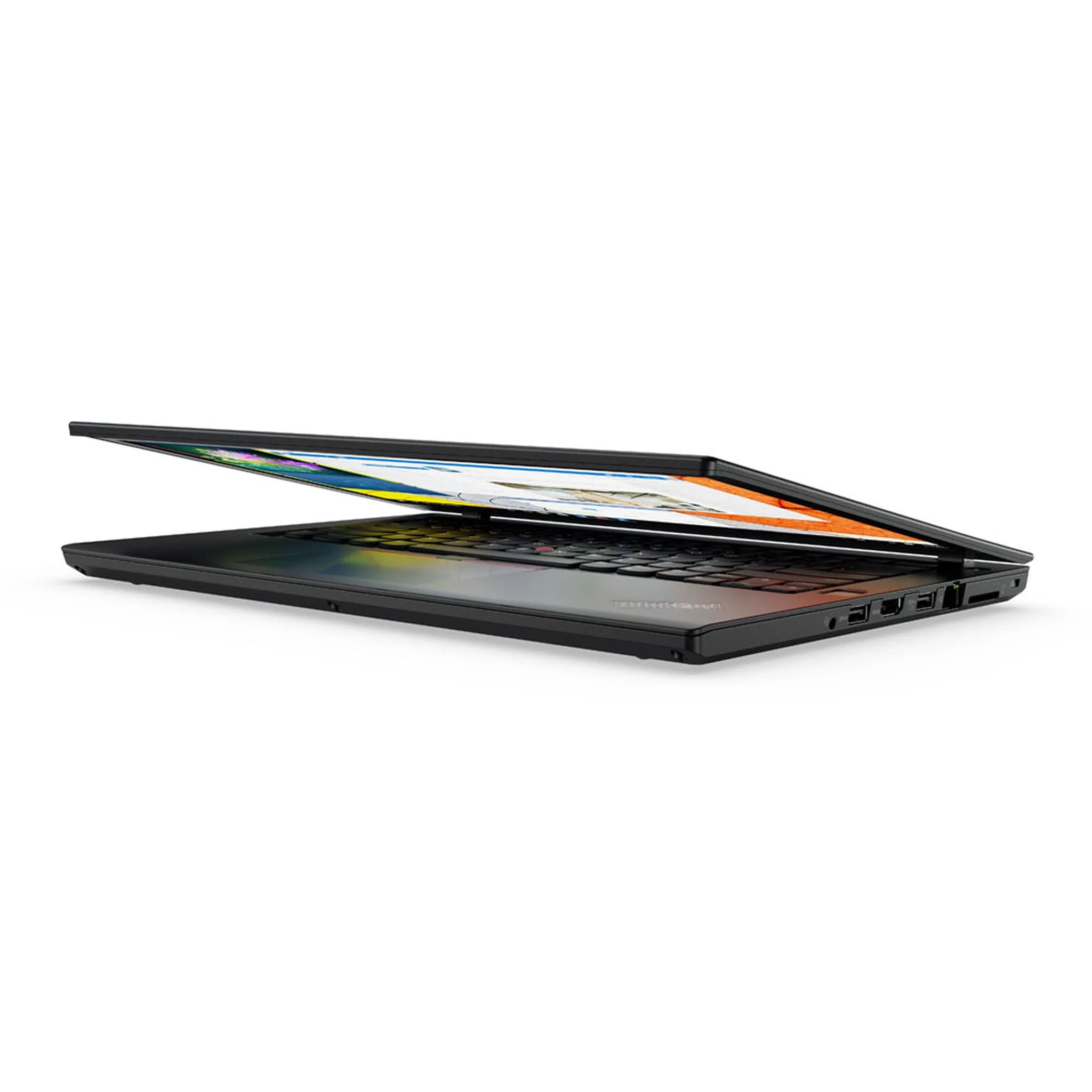 Lenovo ThinkPad T470 laptop — open lid view