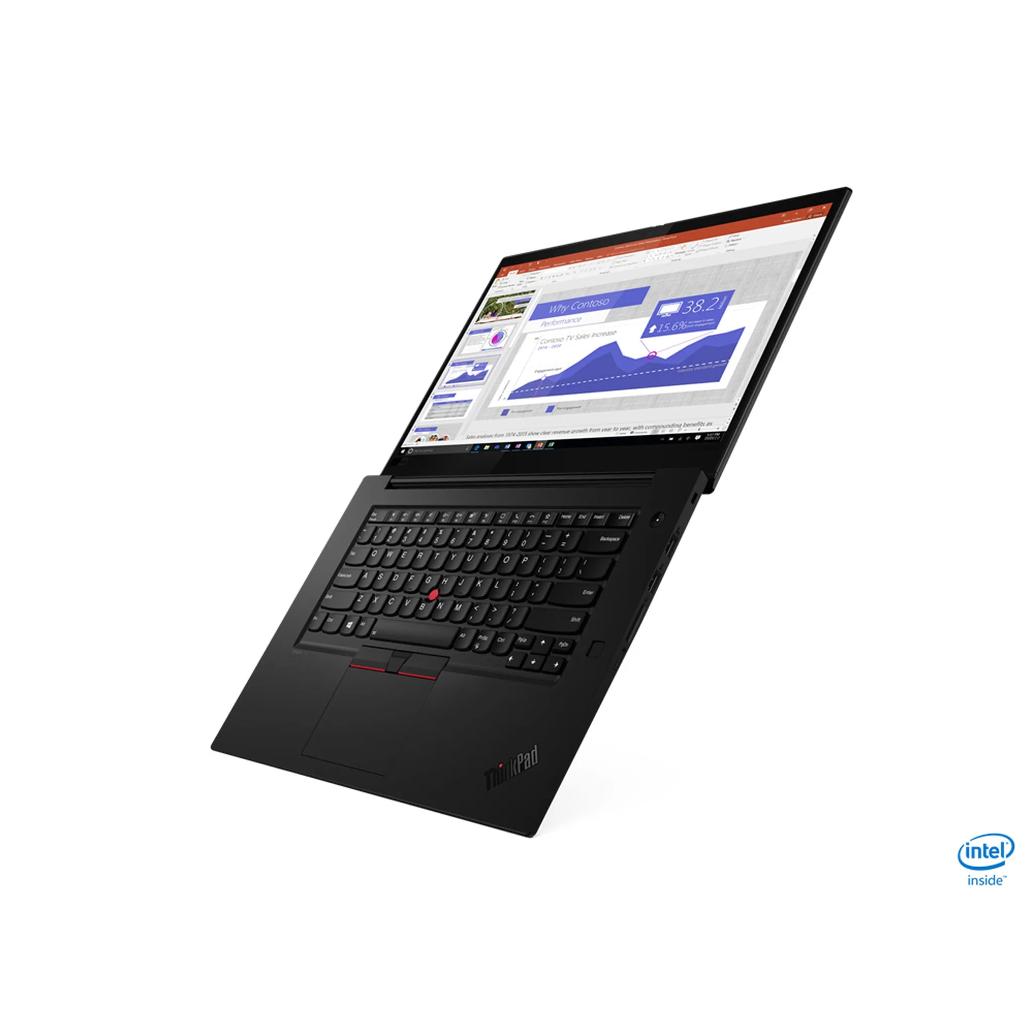 Lenovo ThinkPad X1 Extreme Gen 3 laptop — keyboard and trackpad