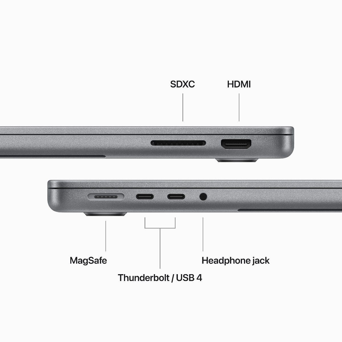 MacBook Pro M3 (2023) – 14.2" / 16GB / 1TB SSD – Space Grey [Open Box]
