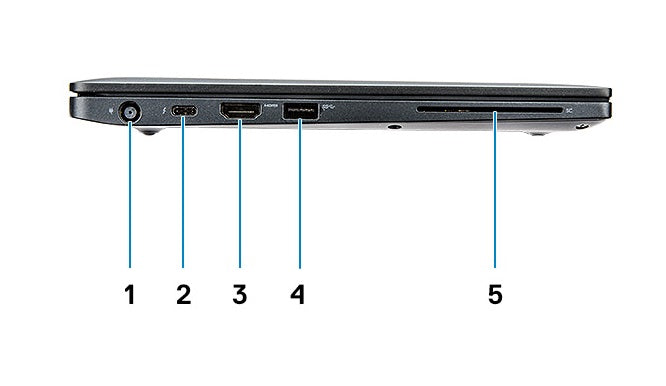 Dell Latitude 7390 – 13.3" Touch / Core i7 (8th Gen) / 16GB / 256GB SSD – Black